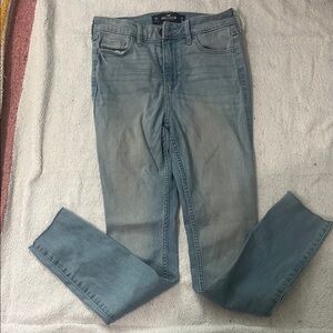 Hollister Women's Sky Blue Skinny Jeans
